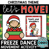 Christmas Freeze Dance (With GIFS) - {Music and Non-Music 