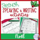 French Christmas vocabulary speaking activities and worksh