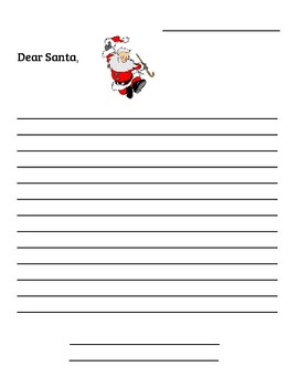 Christmas Friendly Letter Packet with Rubric by Just Me and My Thirds