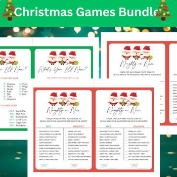 Preview of Christmas Friends Bundle: Christmas Clipart
