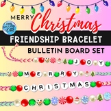 Christmas Friendship Bracelet Bulletin Board Kit-Alphabet 