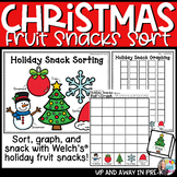 Sorting Mats Preschool Christmas Math December Centers - C