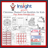 Christmas Themed Fun Booklets for Kids Plus Bonus Printable Gifts