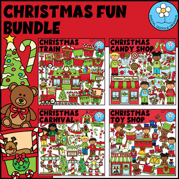 Preview of Christmas Fun Clipart BUNDLE