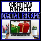 Christmas Fun Facts DIGITAL ESCAPE ROOM for Google Drive® 