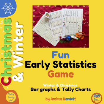 Preview of Christmas Fun Maths Games - Bar Graphs & Tally Charts