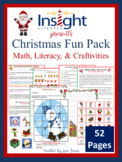 Christmas Fun Pack - Math, Literacy & Craftivities, K-4