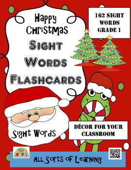Preview of Christmas - Sight Word Flashcards