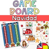 Christmas Game Board. Math center. Juego Navidad. December