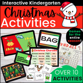 Kindergarten Christmas Activities: 12 Kindergarten Learning Games