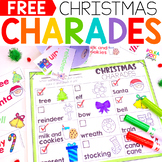 FREE Christmas Game | Holiday Writing | Christmas Charades