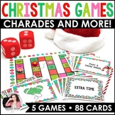 Christmas Games 5 Games in 1: Charades, 20 Questions, Tele