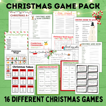 Christmas Games for Kids | Christmas Printables | Christmas Games for ...