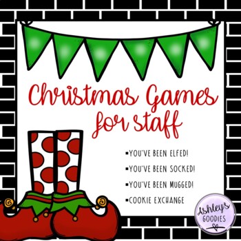 Christmas Games for Staff! by Ashley's Goodies | TpT