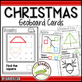 Christmas Geoboards: Shape Activity for Pre-K Math
