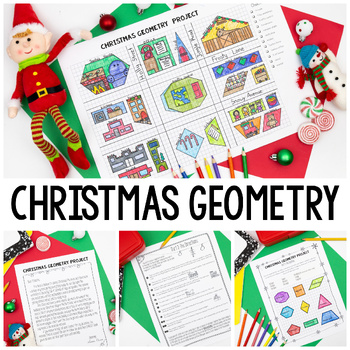 Preview of Christmas Geometry Project