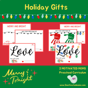 Christmas Gift, Holiday Keepsake, Christmas,Handprint Art,Preschool, Kindergarten