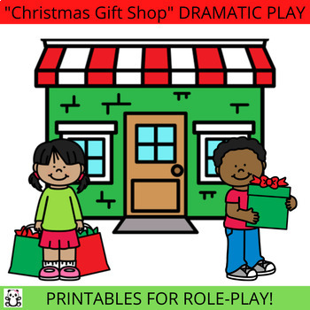 Preview of Christmas Gift Shop Dramatic Play Centre!