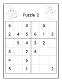 Christmas Gift  Sudoku for Kids - Easy, Medium, & Hard
