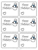 Christmas Gift Tag Printable- From Teacher to Students