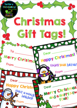 Preview of Christmas Gift Tags
