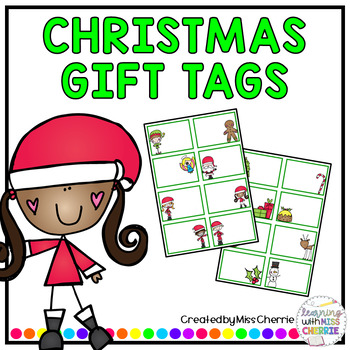 Preview of Christmas Gift Tags EDITABLE