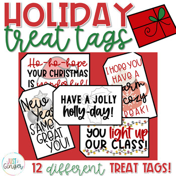 Holiday Gift Tags (12 Tags) Nice