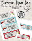 Christmas Gift Tags - Want to Build a Snowman