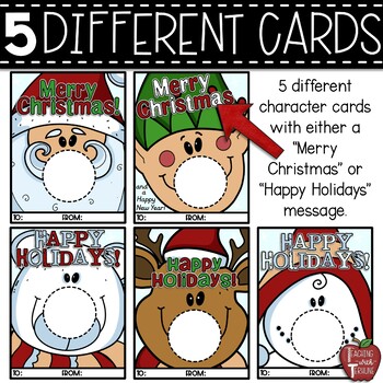 Christmas Gift Tags to pair with Play-Doh for Student Christmas/Holiday ...