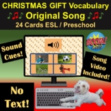 Christmas Gift Vocabulary | Original Song | Boom Cards | V
