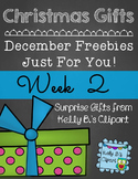 Christmas Gifts Week 2: Free Clipart