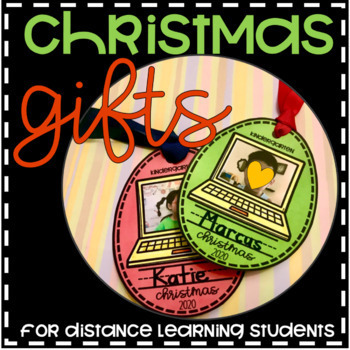 Preview of Christmas Gifts for Distance Learning Students l Student Christmas Gifts