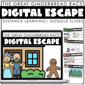 Preview of Christmas | Gingerbread | Escape Game