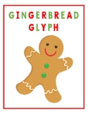 Christmas Gingerbread Glyph Activity FREE