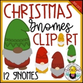 Christmas Gnome Clipart for personal and commercial use, m