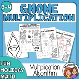 Christmas Gnomes Multiplication Number Puzzle & Gnome Bann