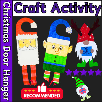 Christmas Gonk Paper Craft | Christmas Crafts | Christmas Door Hanger ...