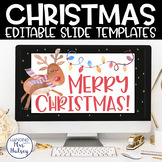 Christmas Google Slides Templates - Distance Learning