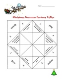 Christmas Grammar Fortune teller