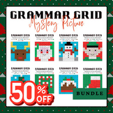 Christmas Grammar Grid -Mystery Pictures Bundle | Christma