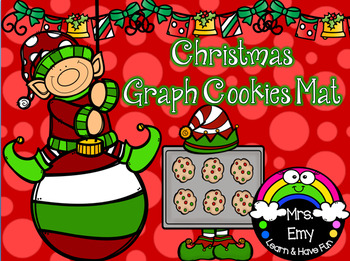 Preview of Christmas Graph Cookies Mat