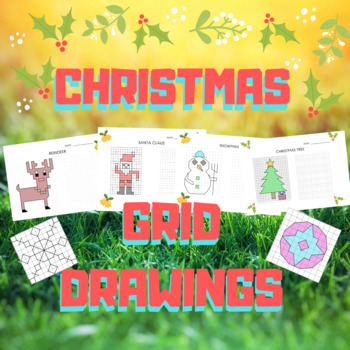Preview of Christmas Graph Paper Drawings
