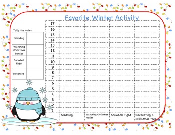 Preview of Christmas Graphing