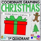 Christmas Mystery Graphing Activity | First Quadrant Holiday Math