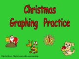Christmas Graphing Practice for Kindergarten