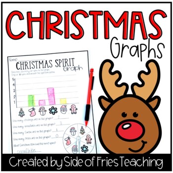 Preview of 2nd and 3rd Grade Christmas Graphs (Bar Graphs, Line Plots, and Pictographs)