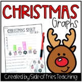 2nd and 3rd Grade Christmas Graphs (Bar Graphs, Line Plots