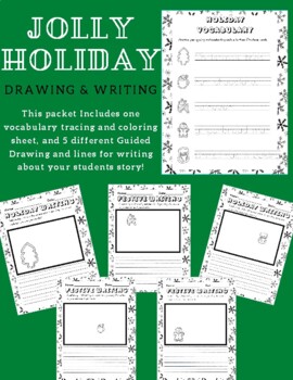 Preview of Christmas Guided Writing