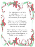 Christmas Handprint poem