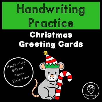 Christmas Handwriting Practice with Handwriting Without ...